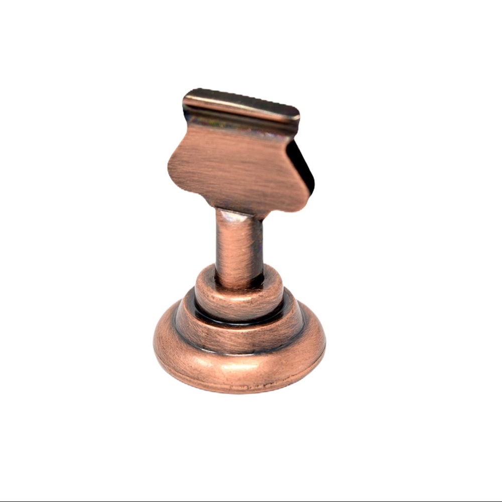 35 Placecard/ Menu Holders, Aged Copper